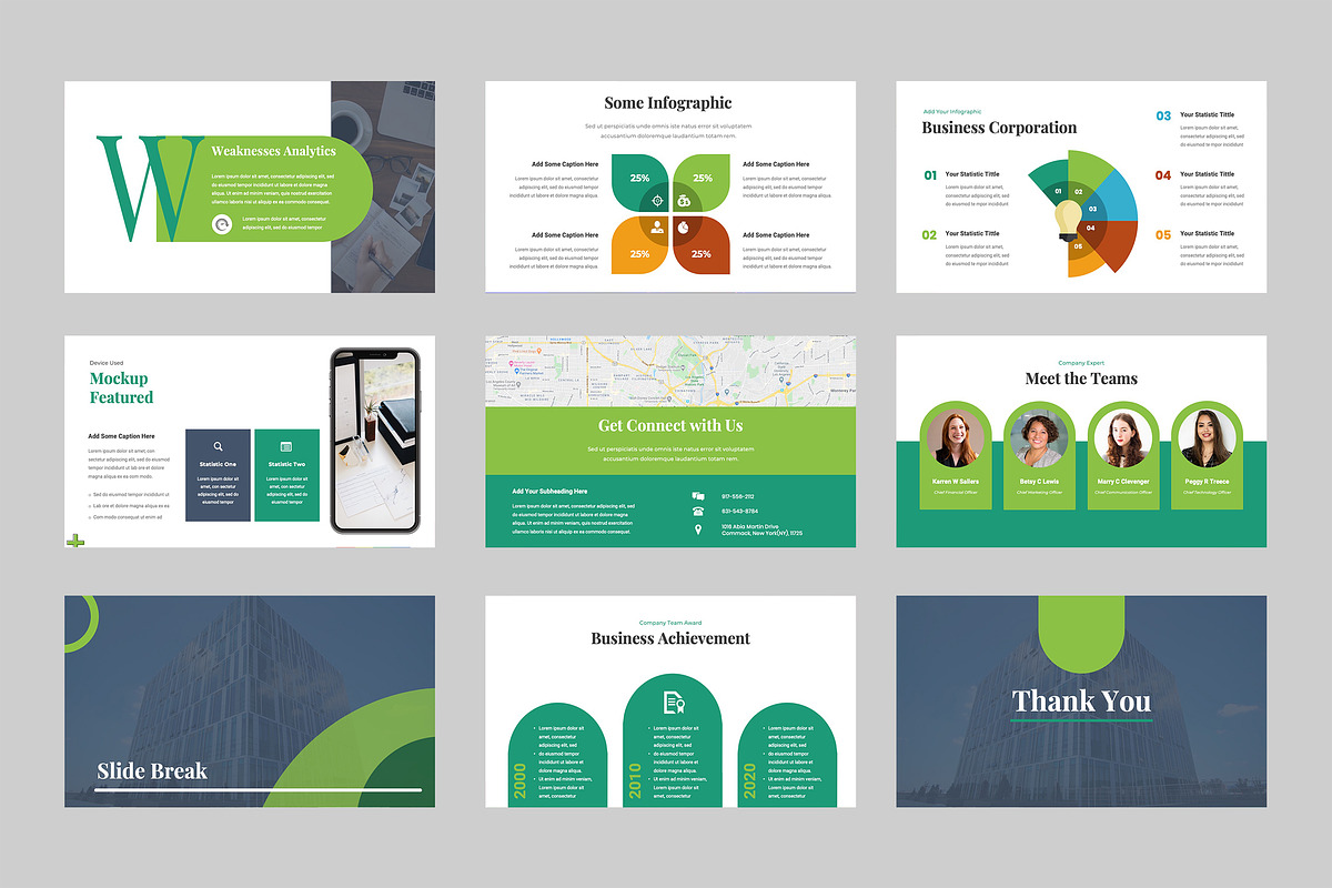 Multimillion Powerpoint Template, a Presentation Template by TMint Creative