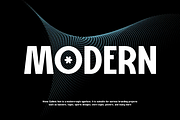 Mono Qaftots Modern Bold Brand Font, a Sans Serif Font by QR Design Studio (Thumbnail 5 of 16)