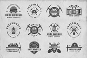 36 Vintage Mining Emblems part 2, a Branding & Logo Template by AkimD (Thumbnail 3 of 6)