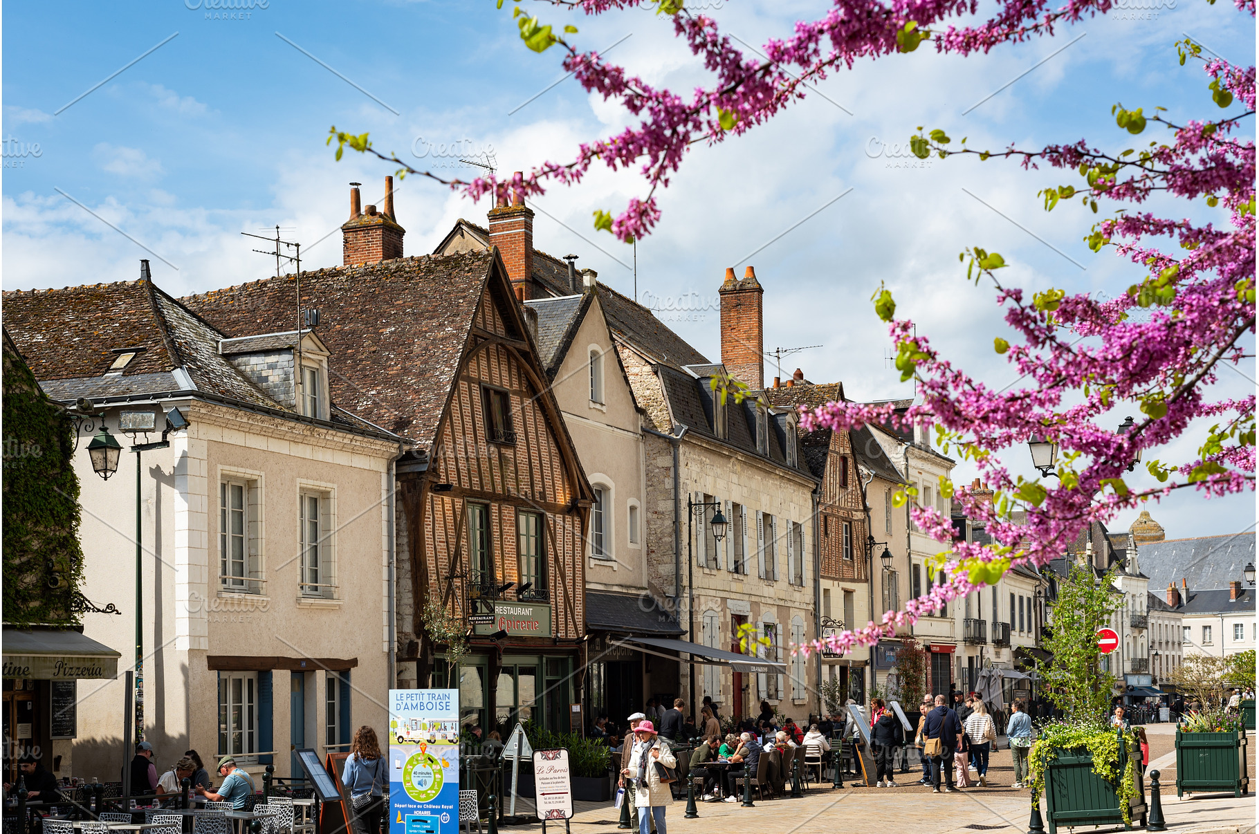 Amboise France during springtime, an Architecture Photo by MAnuta
