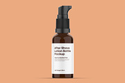 After Shave Lotion Bottle Mockup, a Packaging Mockup by Dev.Rawat21 (Thumbnail 2 of 4)