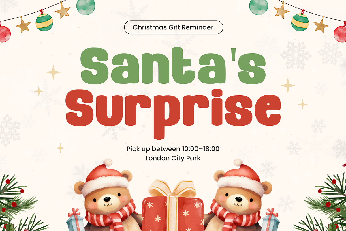 Golden Sleigh - Christmas Font, a Handwritten Font by Mozatype (Photo 6 of 8)