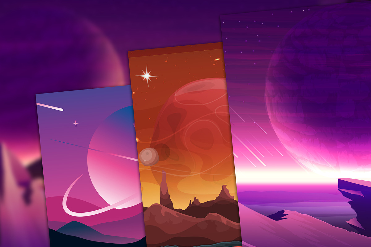 Space Landscape, an Object Illustration by Digital Studio (Photo 2 of 7)