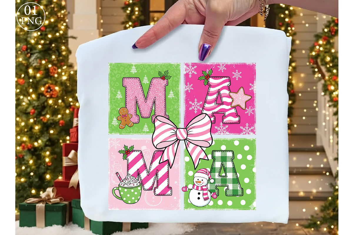 Christmas Mama Coquette Png, an Illustration by Libby Wishes (Photo 1 of 8)