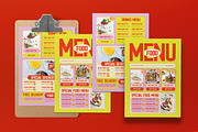 Yellow Purple Brutalism Food Menu, a Flyer Template by graphicook (Thumbnail 4 of 4)