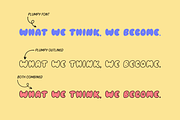 Plumpy, a Sans Serif Font by Sofia Skoog (Thumbnail 3 of 10)