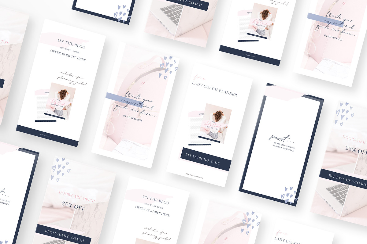 Canva Course Bundle 70 Lady Coach, a Magazine Template by VanessaRyan.co (Photo 8 of 11)