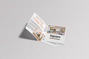 Square Bifold Brochure Mockup, a Print Template by rahmatmoscae (Thumbnail 4 of 16)