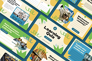 Learning Quiz Google Slide, a Presentation Template by YossyOneStd (Thumbnail 1 of 7)
