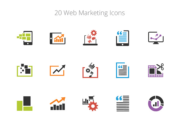 Web Marketing Icons