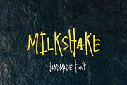 Milkshake - Crazy Handwritten Font, a Sans Serif Font by Cruzine (Thumbnail 7 of 7)