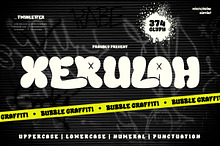 Xerulah - Bubble Graffiti Font
