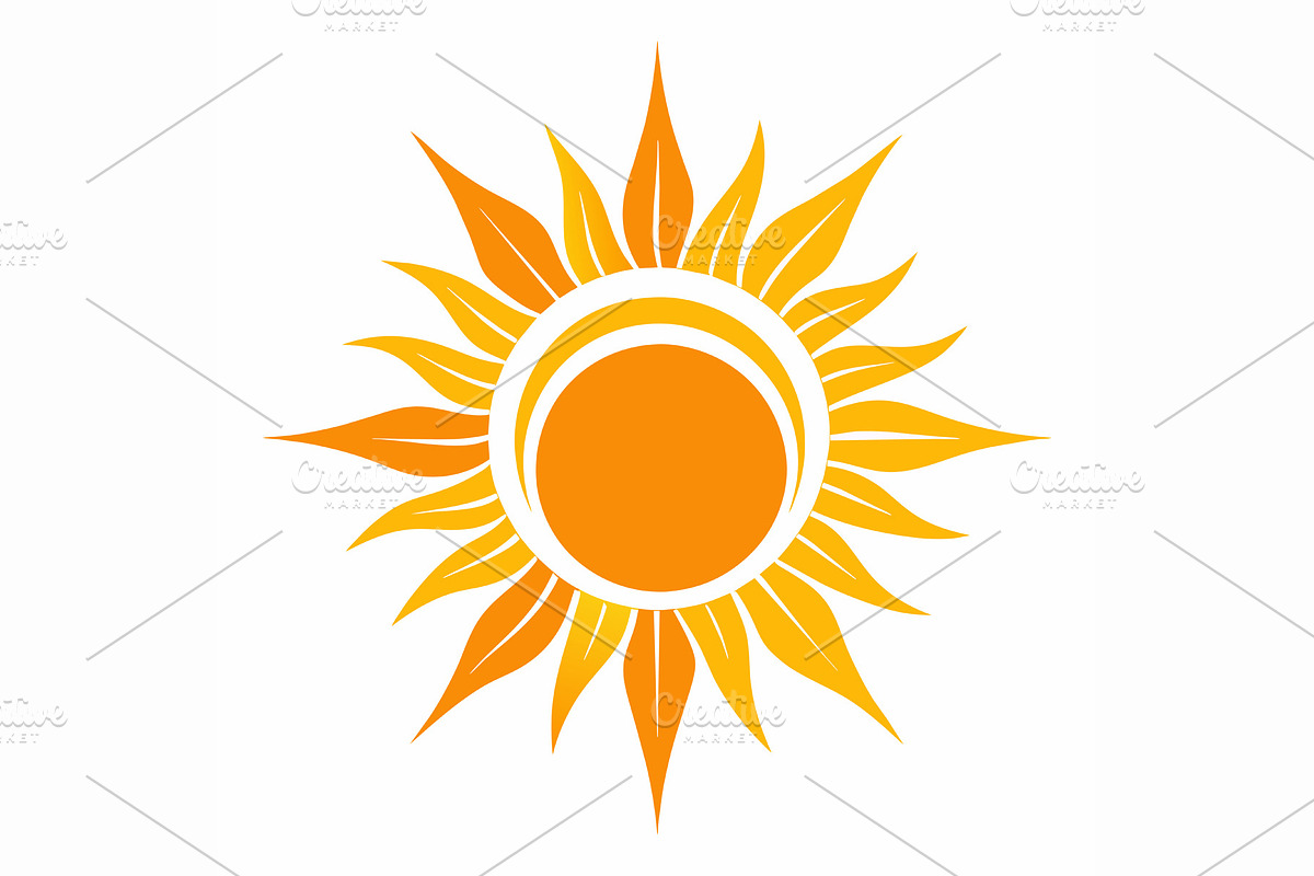 A yellow sun symbolizing vitality se, a Graphic by Iftikhar Alam