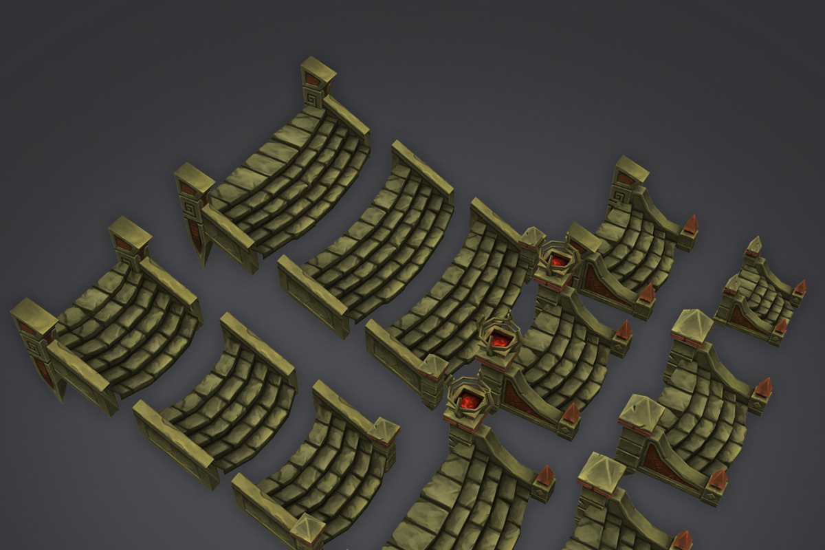 Cloudy Dungeon Set, an Architecture 3D Model by 3Dfancy (Photo 12 of 14)