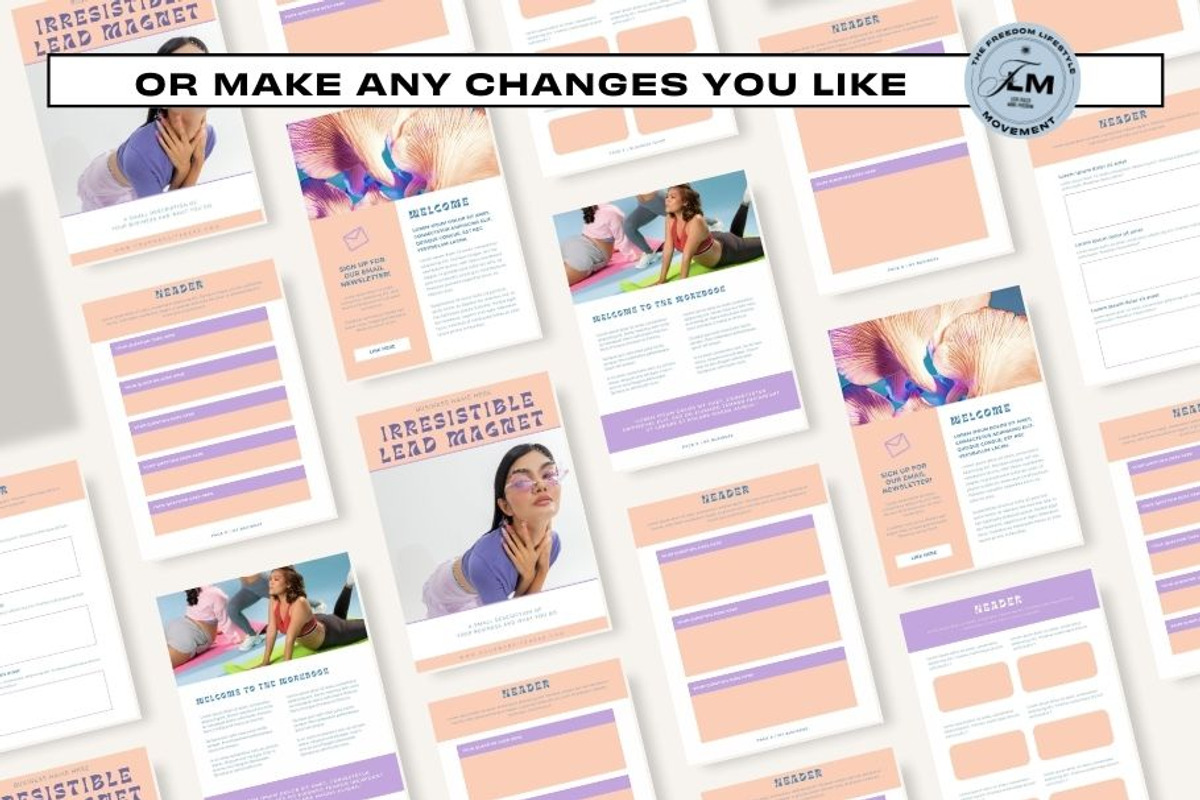Course Workbook - Luxury CEO, a Social Media Template by Freedom Business Shop (Photo 8 of 11)