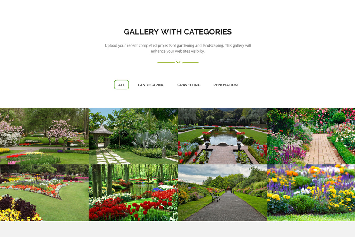 Gardening-Landscaping&Patio Website, a Websites & App Template by oLanding (Photo 6 of 7)