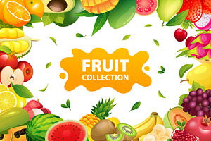 Fruit Cartoon Collection
