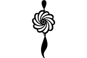 Ornamental Earring SVG Bundle, an Object Graphic by Designer_Momina (Thumbnail 19 of 20)