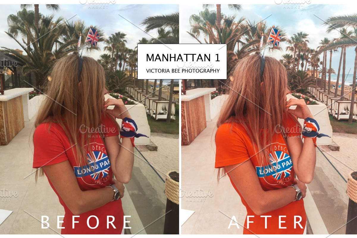 5 Lightroom Mobile Presets MANHATTAN preview 3