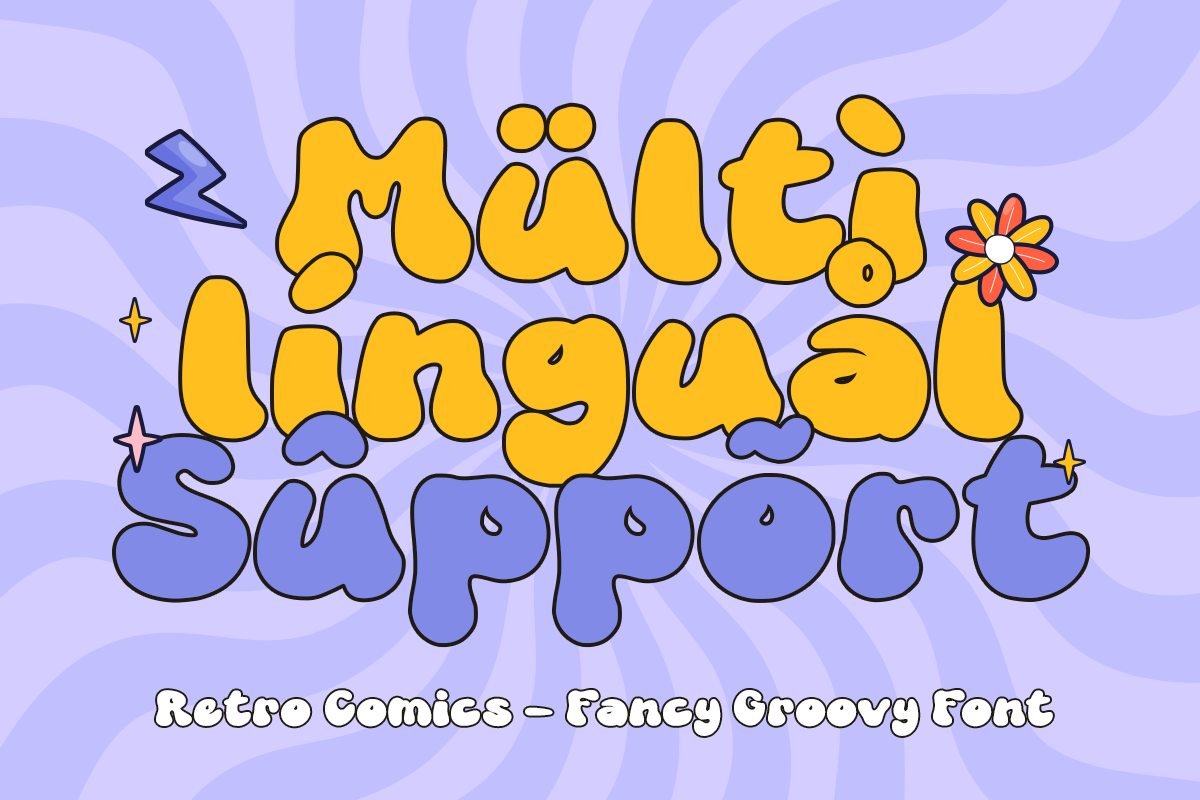 Retro Comics - Retro Font, a Font by Zarma Type (Photo 9 of 10)