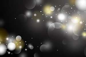 Abstract Bokeh Lights Background