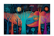 Enod. Enchanted Forest Animal Spirit, an Animal Illustration by milatovar (Thumbnail 9 of 19)