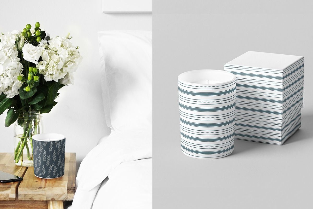 Farmhouse plaids and florals, a Pattern Graphic by Cozy pattern shop (Photo 6 of 9)