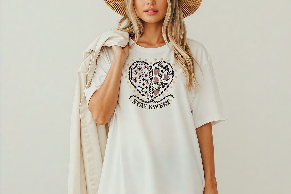 Cowgirl SVG Bandana Strawberry decor, a Graphic by TanchaArt (Photo 7 of 10)