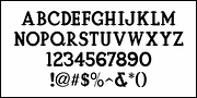 Street Vendor JNL, a Serif Font by Jeff Levine Fonts (Thumbnail 3 of 5)