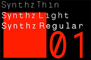 Synthz Mono, a Sans Serif Font by Portion.Labs (Thumbnail 4 of 10)