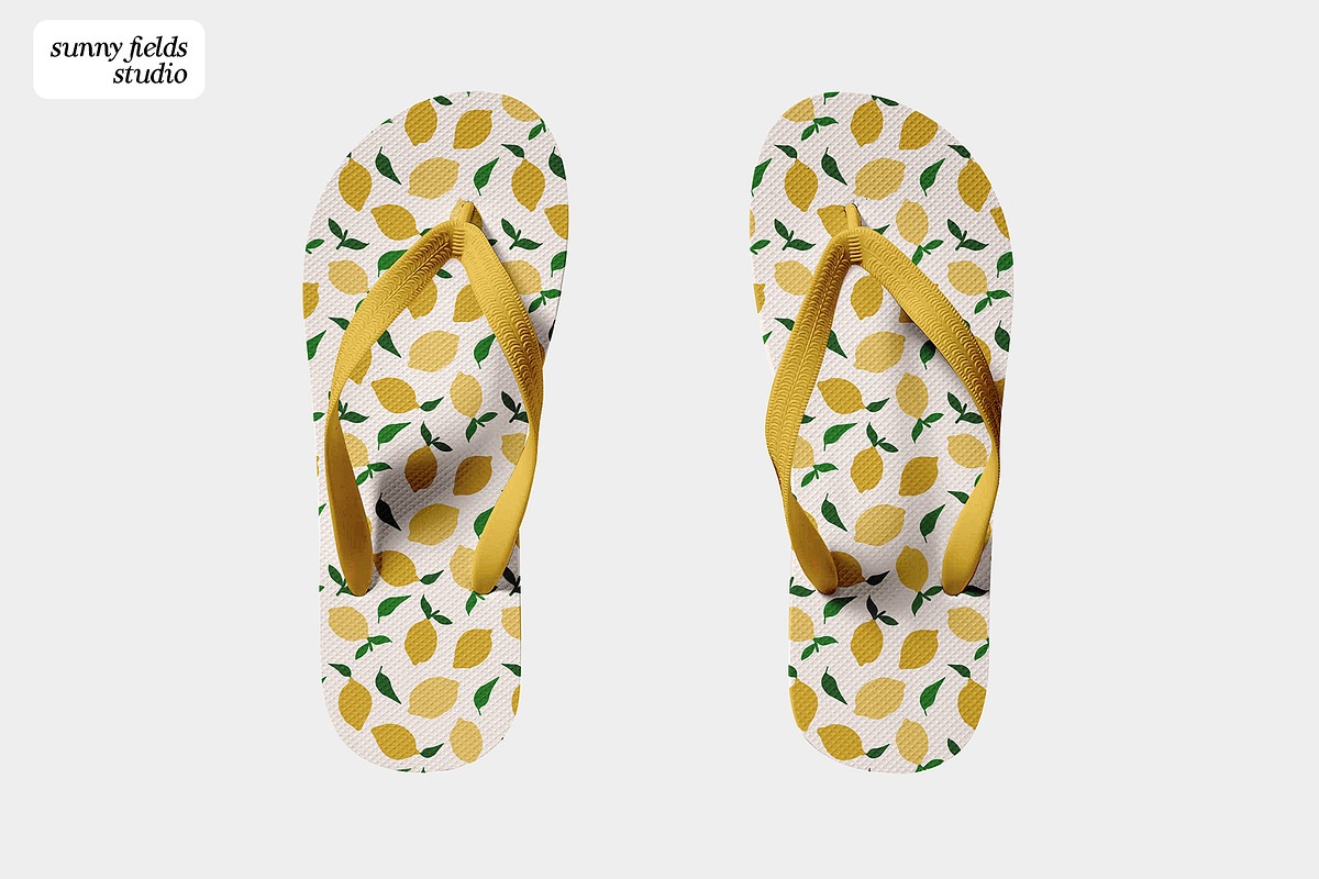 Lemon Seamless Vector Pattern, a Pattern Graphic by Sunny Fields Studio (Photo 7 of 10)