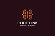 Code Link Logo, a Branding & Logo Template by M9 Design (Thumbnail 1 of 7)