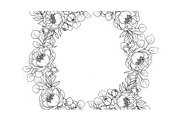 Floral Frame SVG Bundle, an Illustration by Gaye Art (Thumbnail 17 of 31)