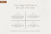 New Earth Coaching ShowIt Template, a Landing Page Template by Divinely Guided Studio (Thumbnail 3 of 11)