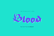 Blood Regular, a Blackletter Font by delipensil (Thumbnail 1 of 6)