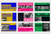 Mirke : Vibrant Color Google Slides, a Presentation Template by Punkl Camp (Thumbnail 6 of 9)