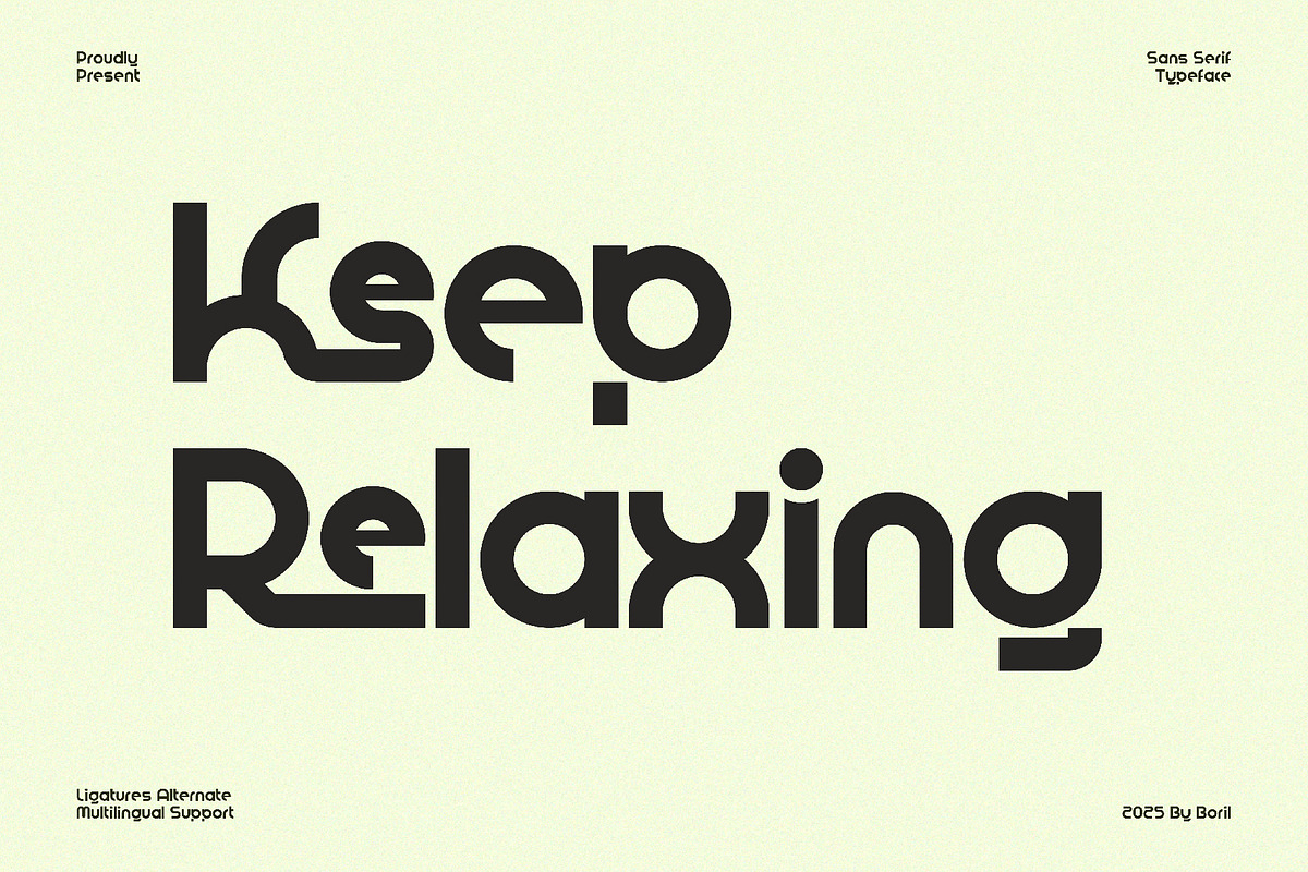 Giniloh - Unique Modern Sans, a Sans Serif Font by Boril Std (Photo 9 of 11)