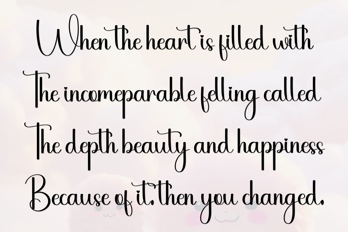 Healing, a Handwritten Font by InermediaSTUDIO (Photo 7 of 8)