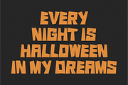 Scary Monster - Halloween Display, a Sans Serif Font by Pian45 Studio (Thumbnail 4 of 8)