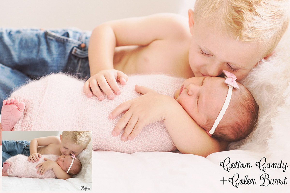 Newborn Photoshop Actions- PS & PSE, an Action Add-On by ElyanaIvette (Photo 13 of 13)