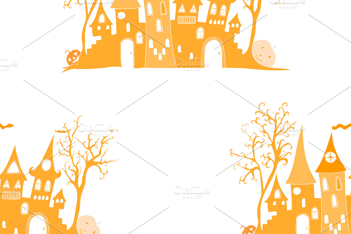 Halloween party design elements, a Seasonal Illustration by pictures for you (Photo 9 of 9)