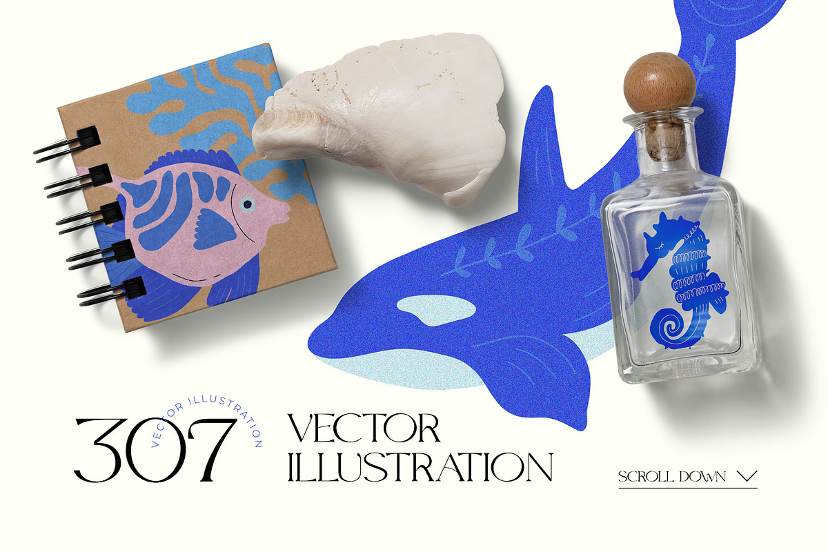 Underwater Wall Art Creator, an Object Graphic by Leleka.Store (Photo 10 of 15)