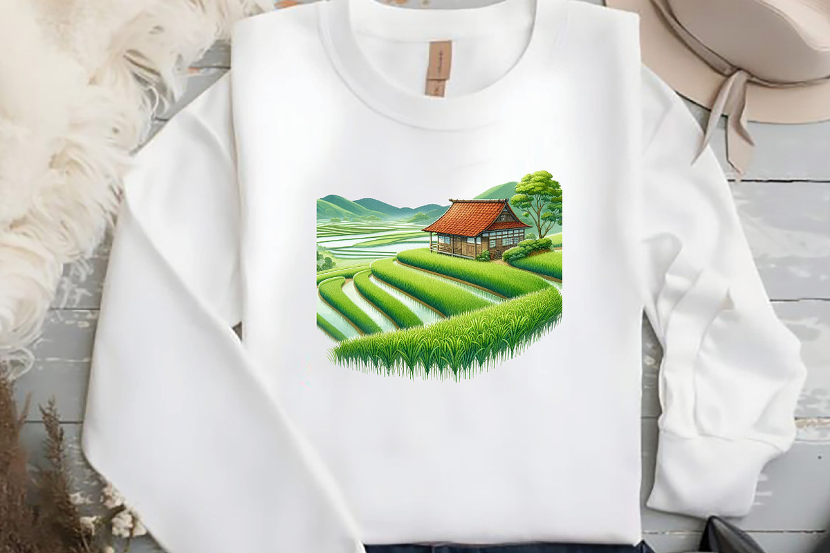 Japanese Landscape Clipart Bundle, an Illustration by DreamCafeArt (Photo 4 of 7)