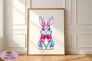 Sparkly Dazzle Bunny Coquette PNG, an Illustration by Daily.Designs (Thumbnail 4 of 5)