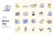 Smart City 3D Icons Set Bundle, an Object Graphic by Aimagenarium@gmail.com (Thumbnail 1 of 21)