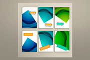 Set abstract bright colors, a Brochure Template by Haisonok (Thumbnail 3 of 4)