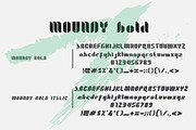 Moundy font, a Sans Serif Font by gagego (Thumbnail 4 of 4)