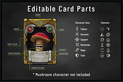 Trading Card Game Template - Kingdom, an Illustration by Heavtryq Design (Thumbnail 2 of 3)