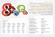 212 Offset Social Media Icons, an Icon by ArtFusion (Thumbnail 5 of 5)