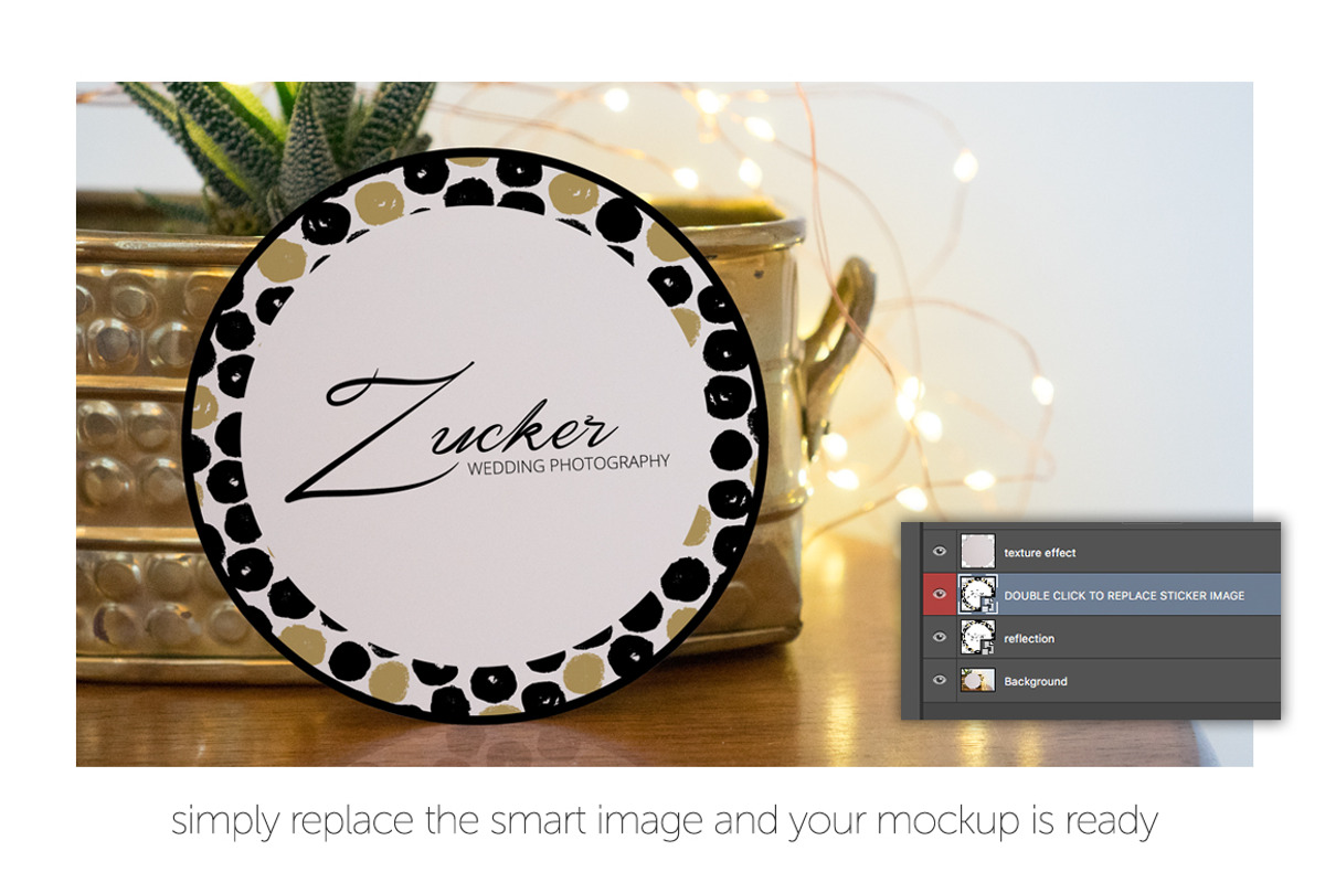 Smart Art Sticker Mockups Circles, a Product Mockup by Studio Meraki (Photo 5 of 5)